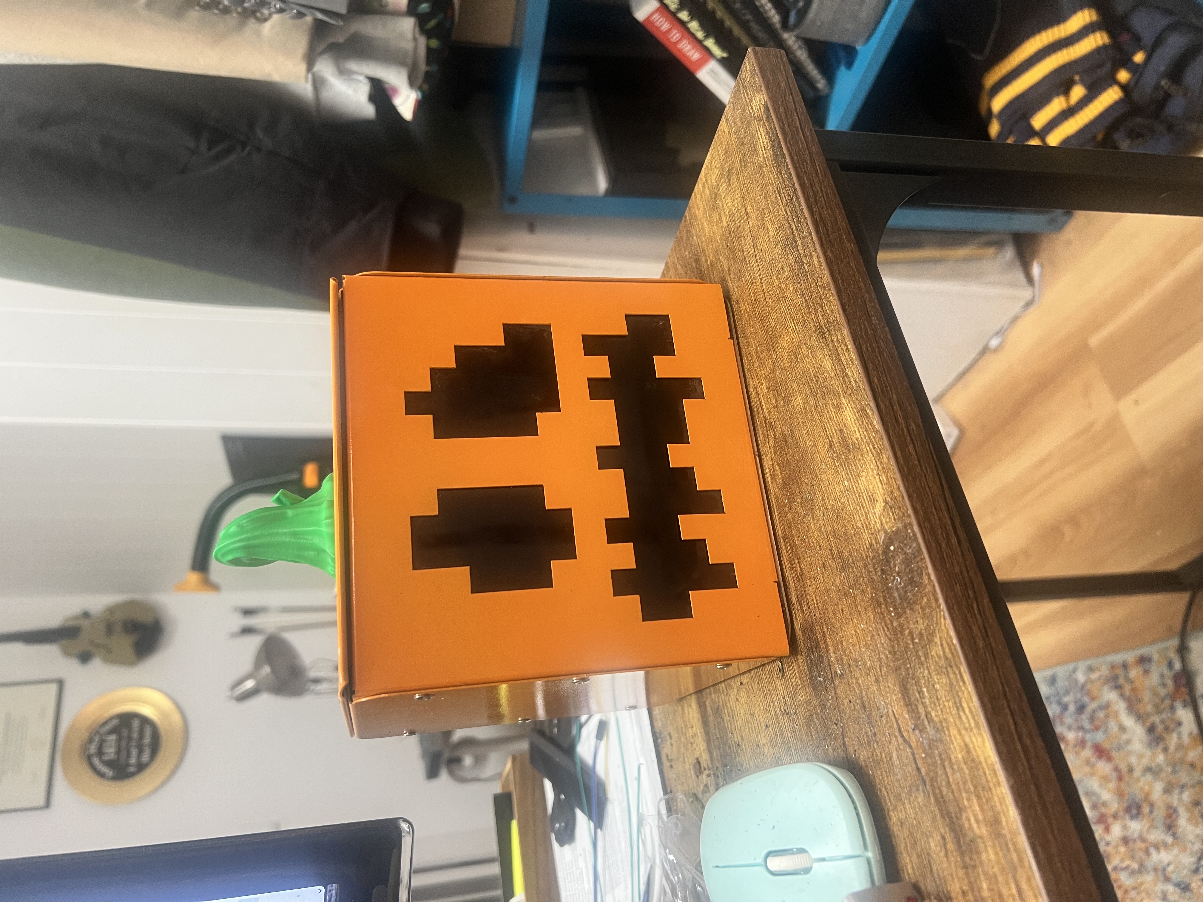 Mincraft Style Pumpkin